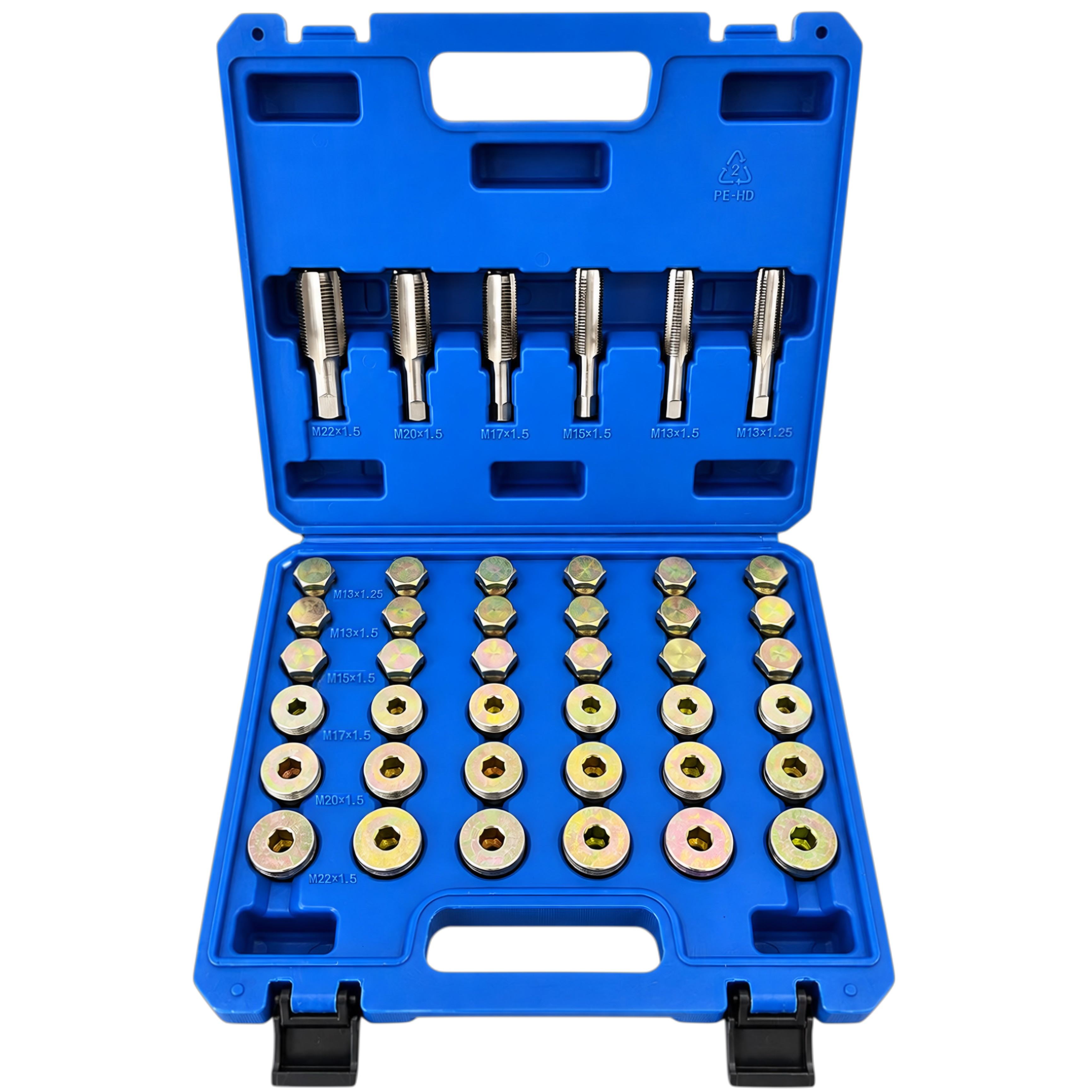Reparador de Roscas Cárter de Aceite 114 Pzs